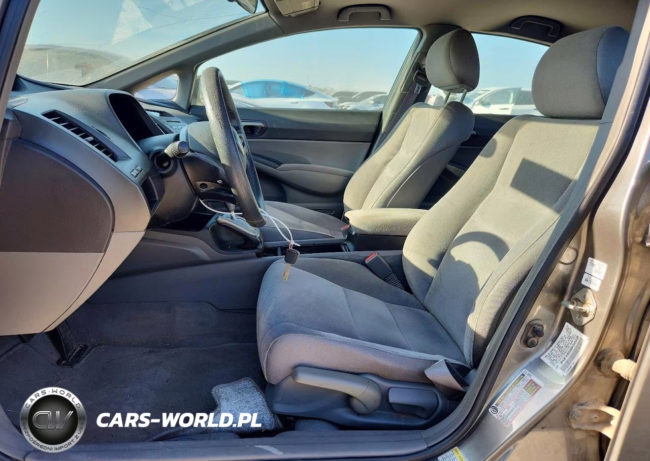 2008 Honda Civic Lx VIN:2HGFA16588H341428 - 7