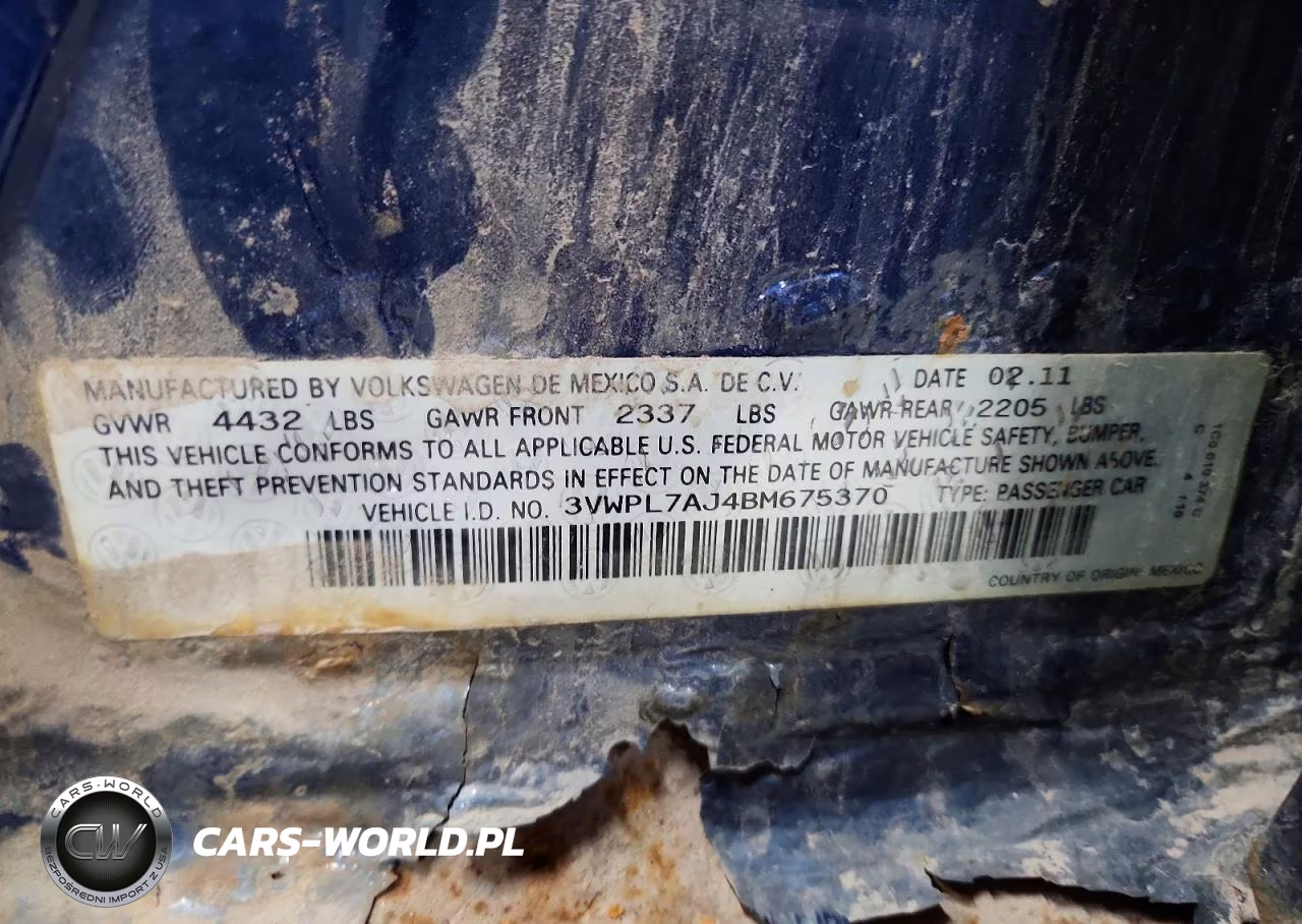 2011 Volkswagen Jetta Tdi VIN:3VWPL7AJ4BM675370 - 12