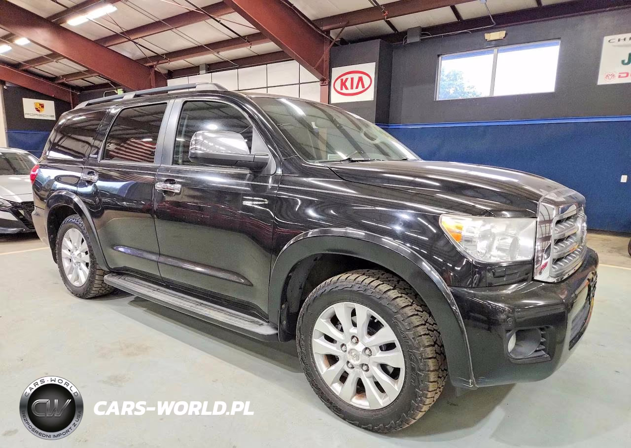 2012 Toyota Sequoia Platinum VIN:5TDDW5G12CS059404 - 4