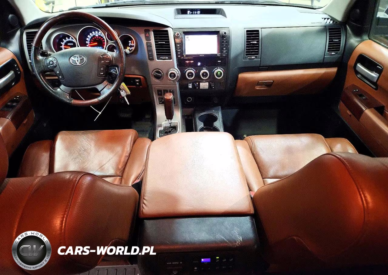 2012 Toyota Sequoia Platinum VIN:5TDDW5G12CS059404 - 8