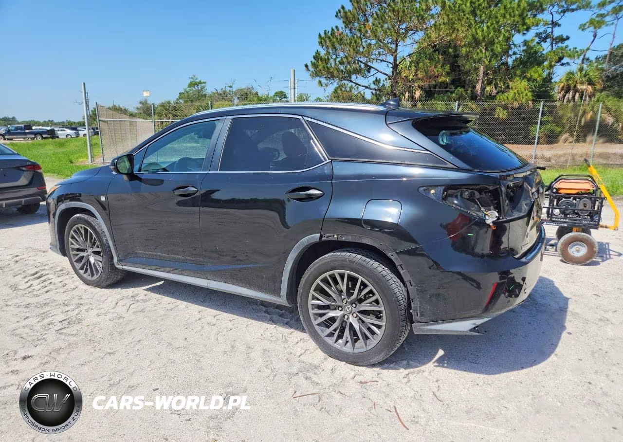 2016 Lexus Rx 350 F Sport VIN:2T2BZMCA8GC023726 - 2
