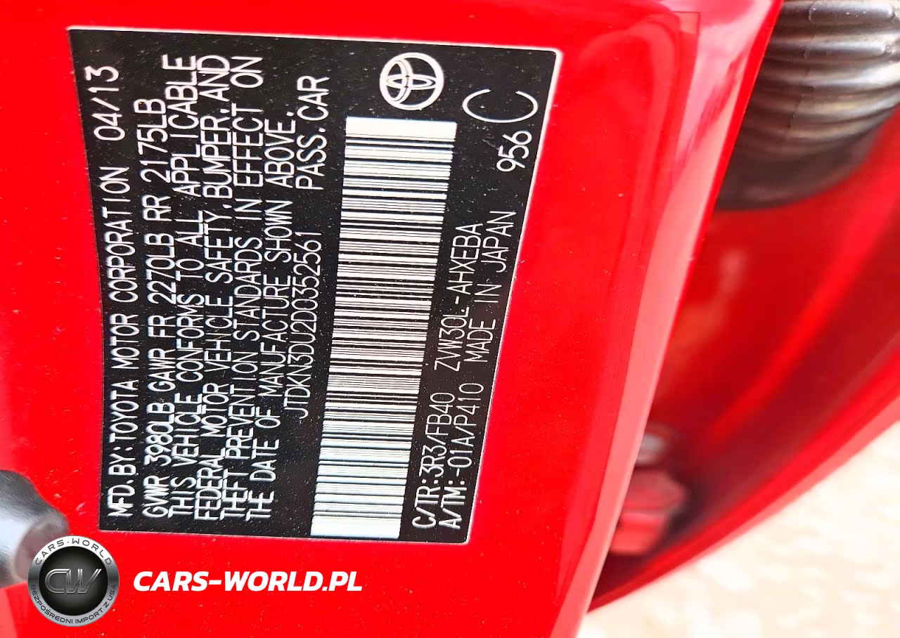 2013 Toyota Prius VIN:JTDKN3DU2D0352561 - 12