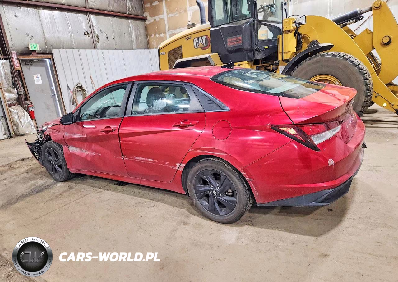 2021 Hyundai Elantra Sel VIN:5NPLM4AG5MH034058 - 2