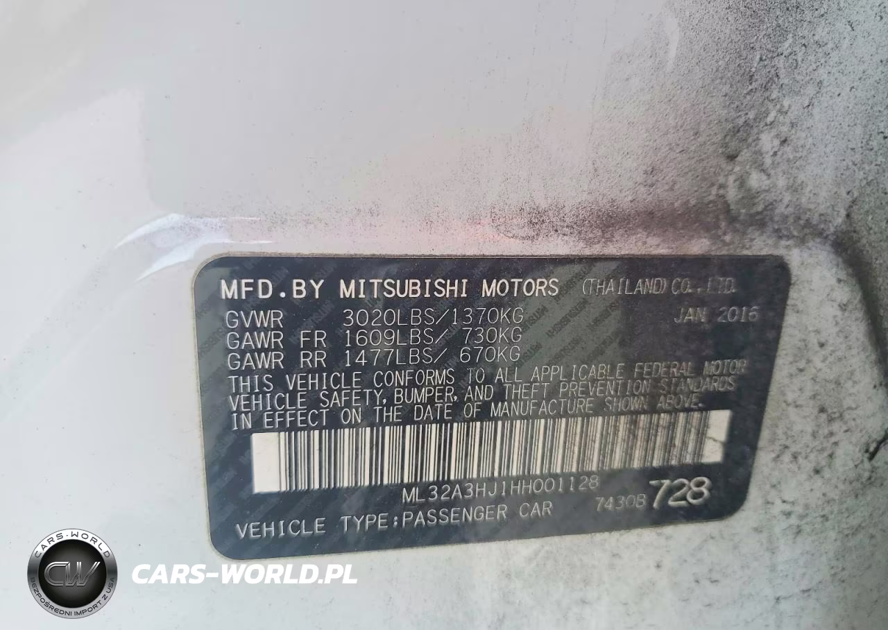2017 Mitsubishi Mirage Es VIN:ML32A3HJ1HH001128 - 12