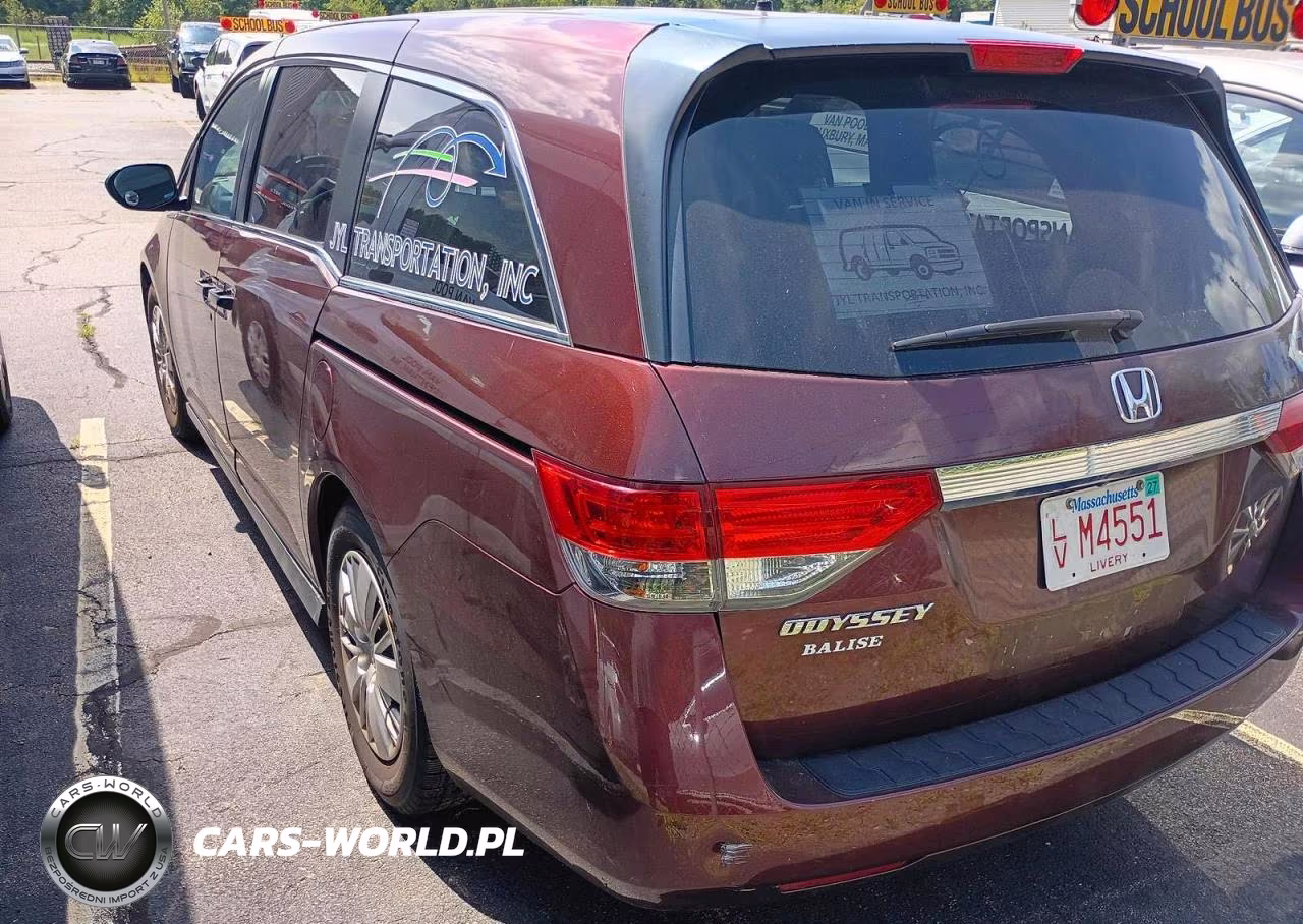 2016 Honda Odyssey Lx VIN:5FNRL5H26GB101556 - 3