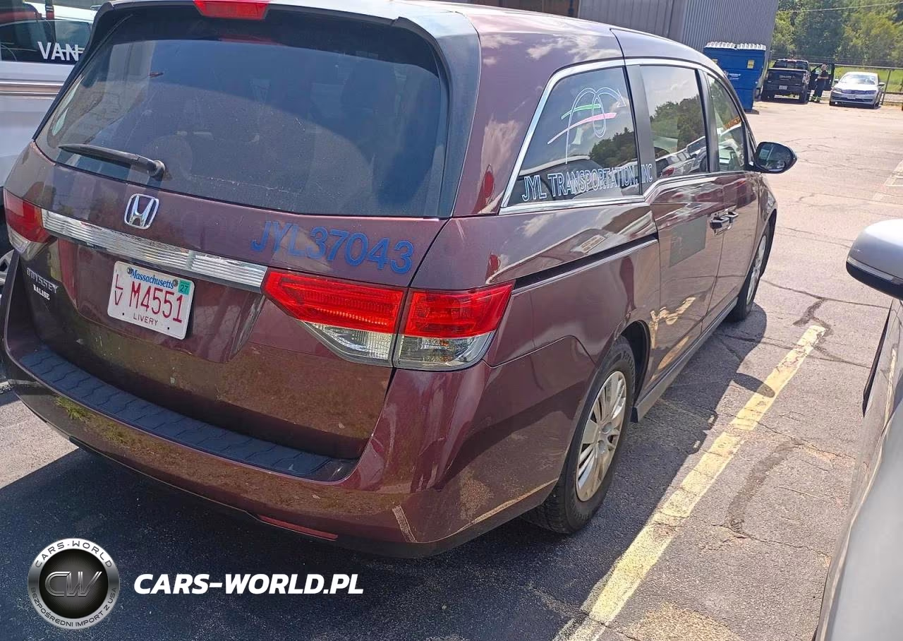 2016 Honda Odyssey Lx VIN:5FNRL5H26GB101556 - 4