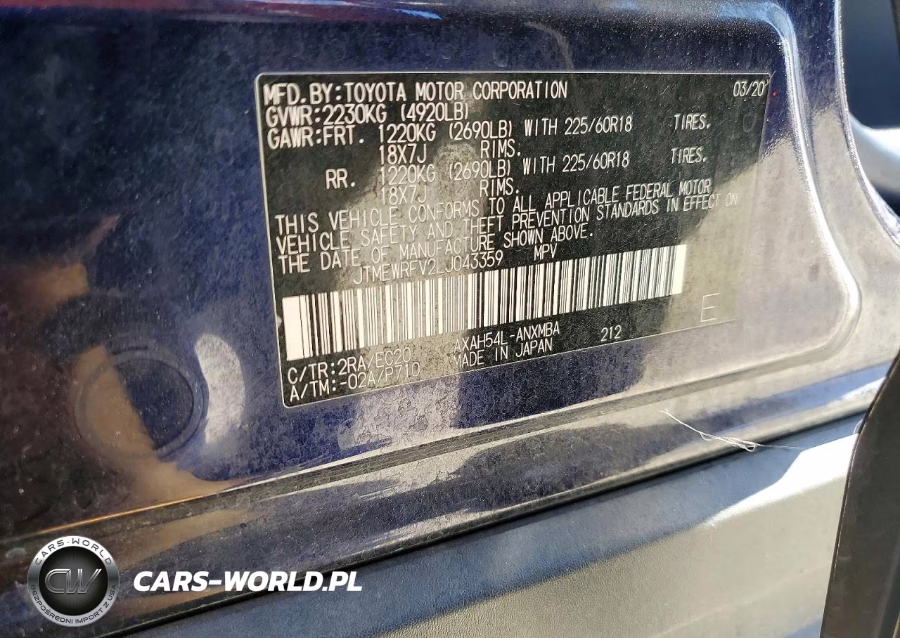 2020 Toyota Rav4 Xse VIN:JTMEWRFV2LJ043359 - 14