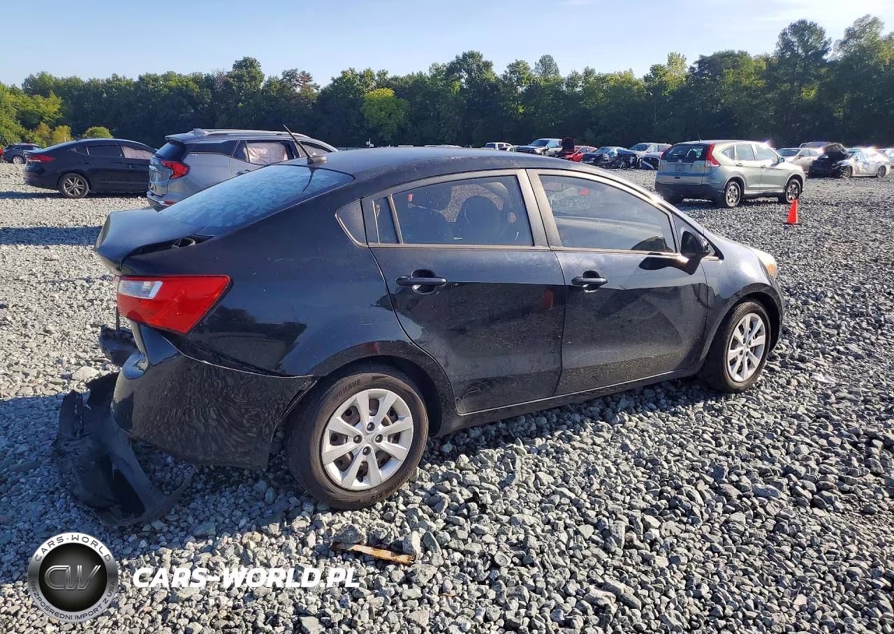 2014 Kia Rio Ex VIN:KNADN4A32E6332235 - 3