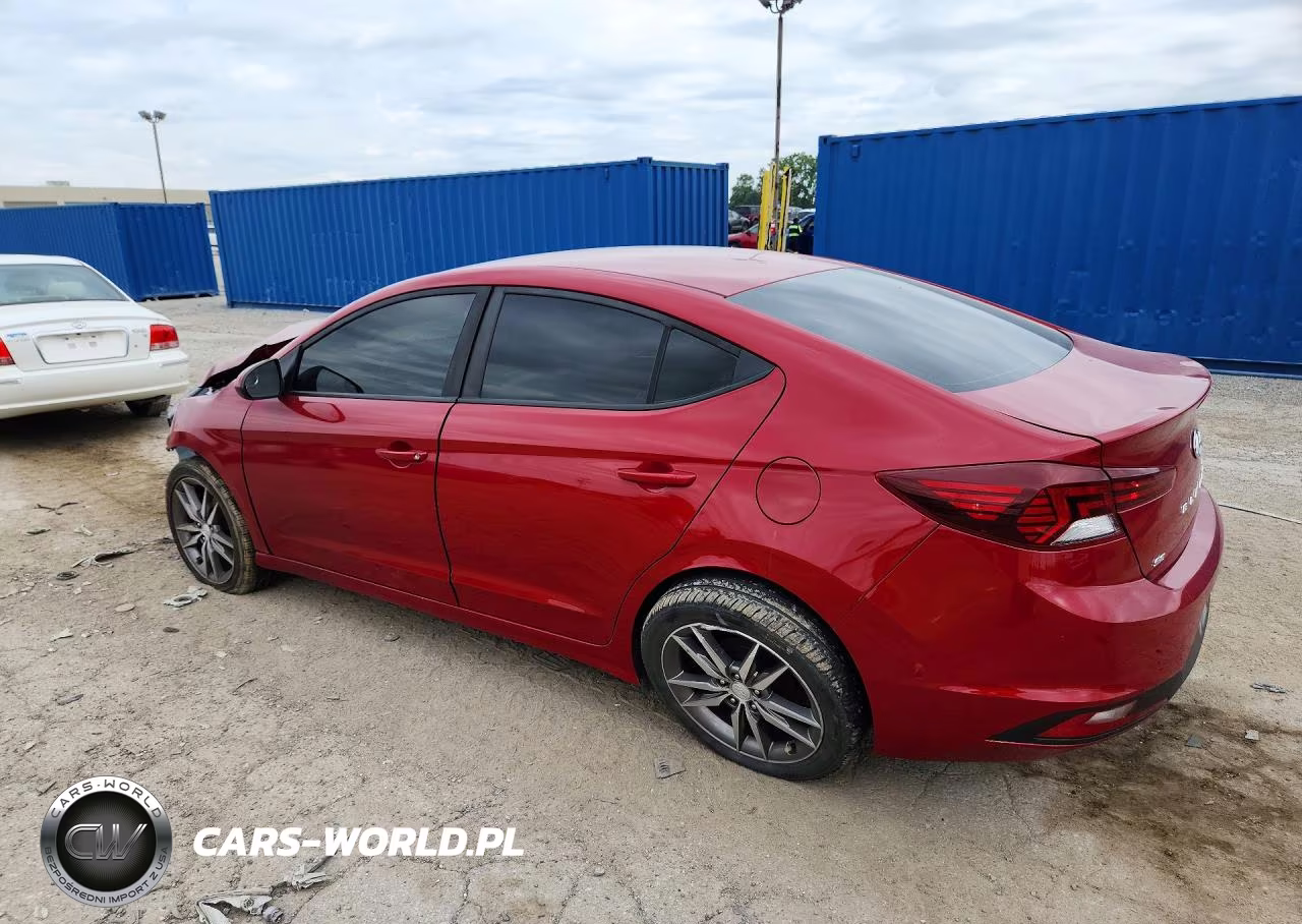 2019 Hyundai Elantra Se VIN:KMHD74LF0KU840128 - 2