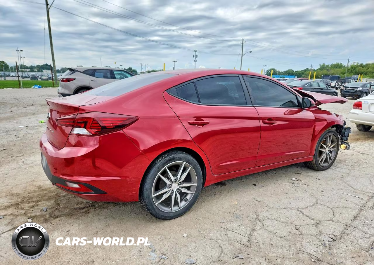 2019 Hyundai Elantra Se VIN:KMHD74LF0KU840128 - 3