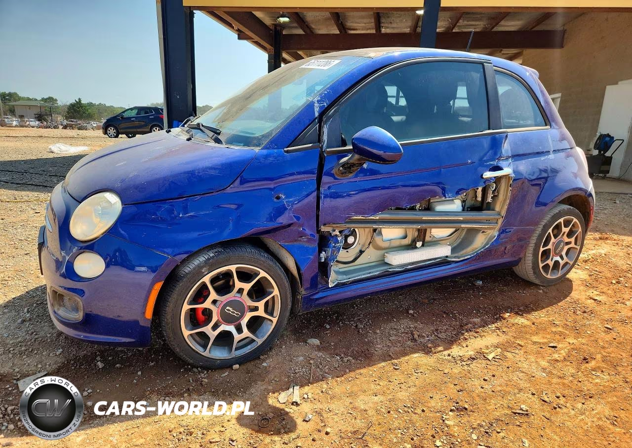 2012 Fiat 500 Sport VIN:3C3CFFBR5CT128157 - 1