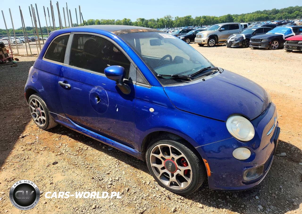 2012 Fiat 500 Sport VIN:3C3CFFBR5CT128157 - 4