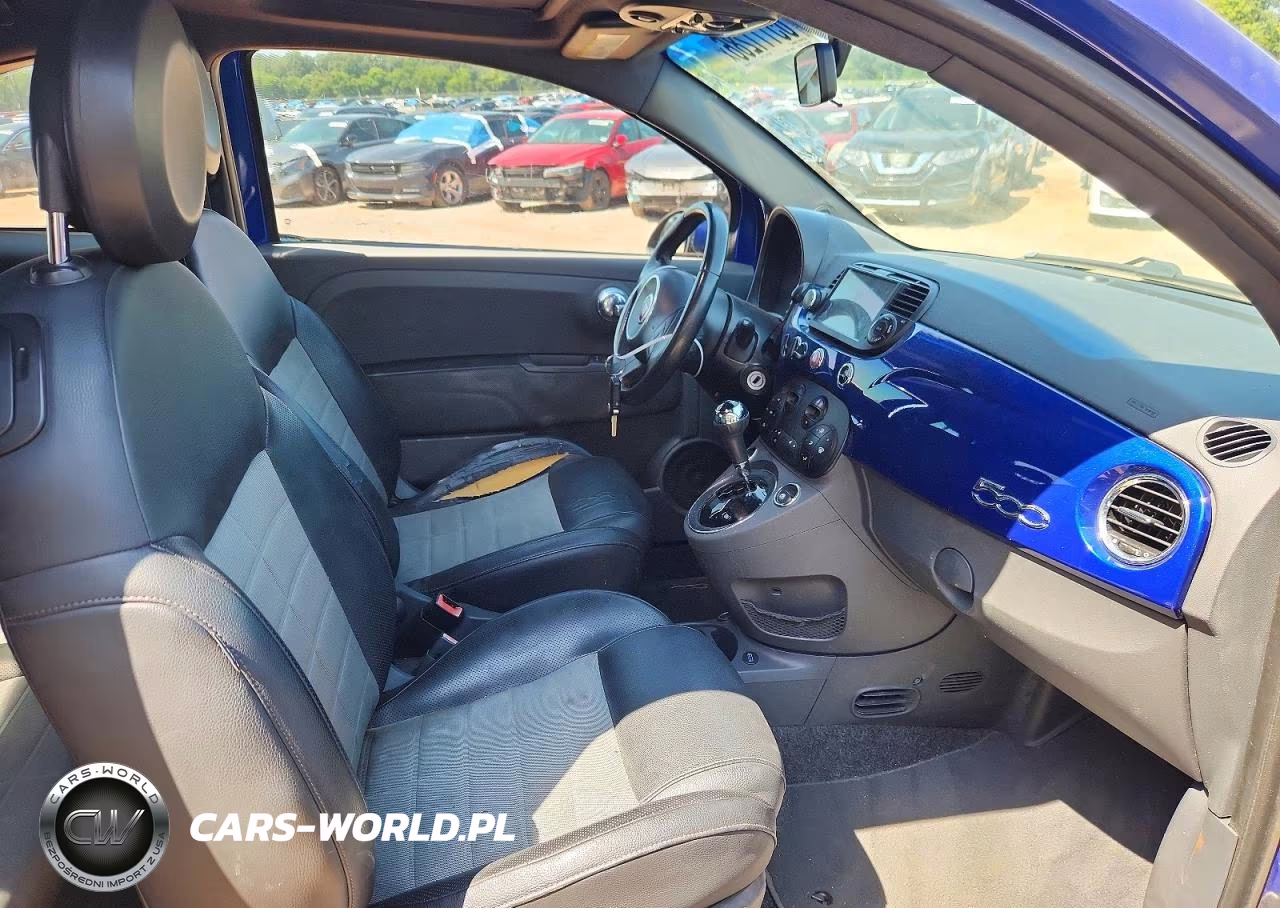2012 Fiat 500 Sport VIN:3C3CFFBR5CT128157 - 7