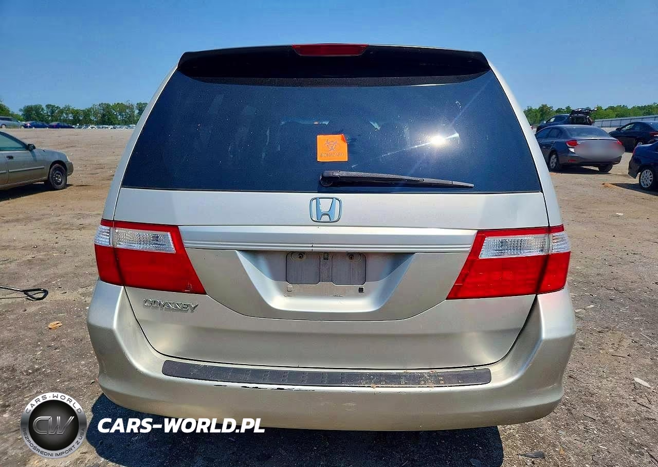 2006 Honda Odyssey Lx VIN:5FNRL38286B062956 - 6
