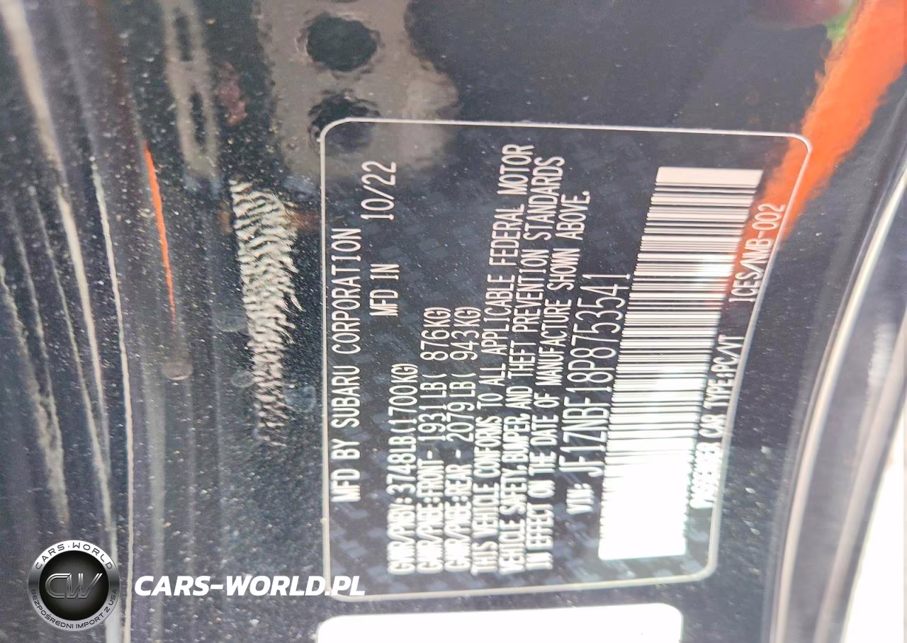 2023 Toyota Gr 86 Premium VIN:JF1ZNBF18P8753541 - 12