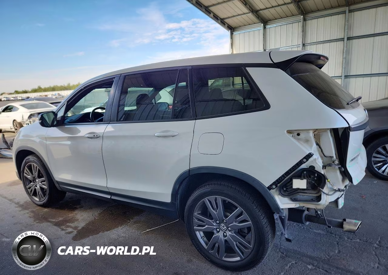 2020 Honda Passport Exl VIN:5FNYF7H54LB006433 - 2