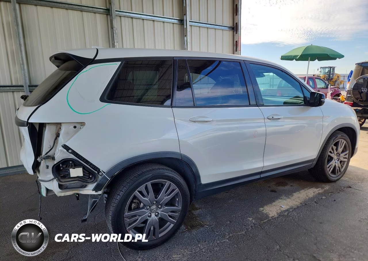 2020 Honda Passport Exl VIN:5FNYF7H54LB006433 - 3