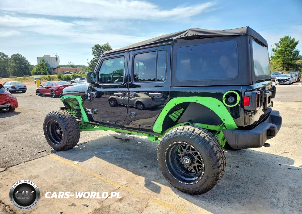 2018 Jeep Wrangler Unlimited Sport VIN:1C4HJXDN9JW329440 - 2