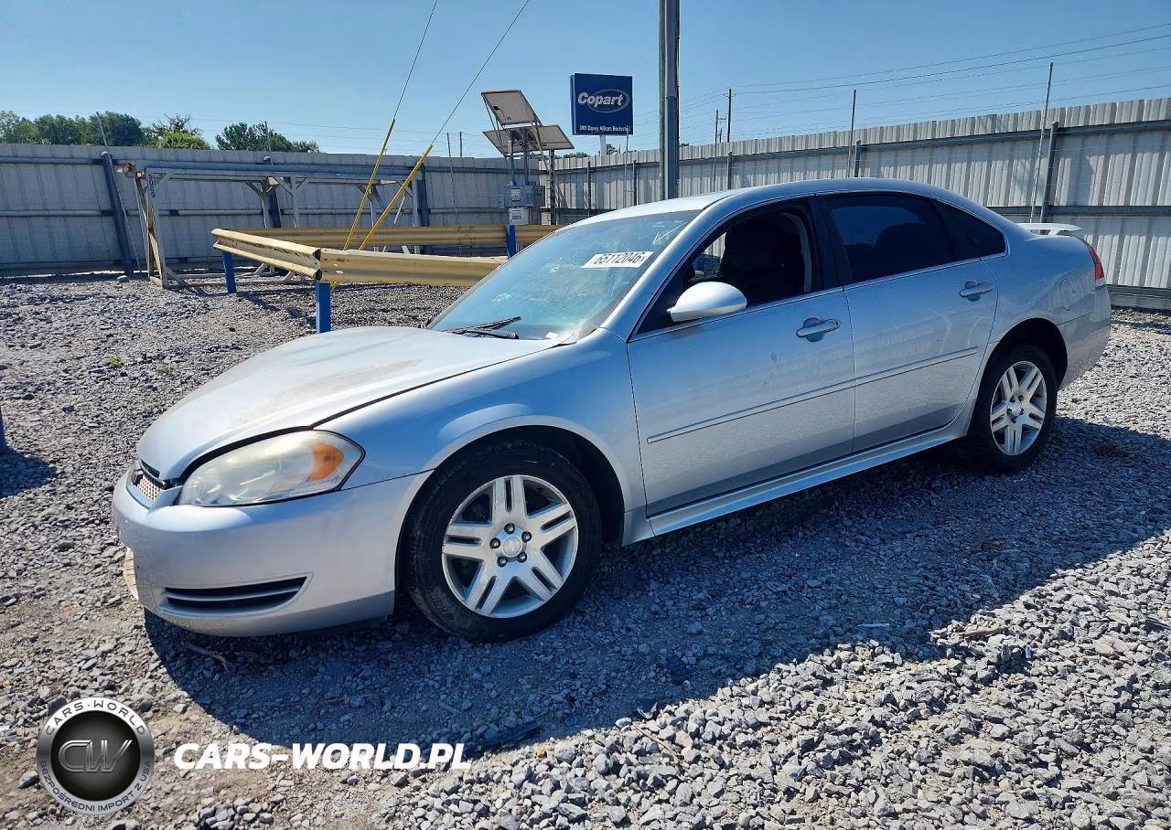 2012 Chevrolet Impala Lt VIN:2G1WG5E36C1228818 - 1