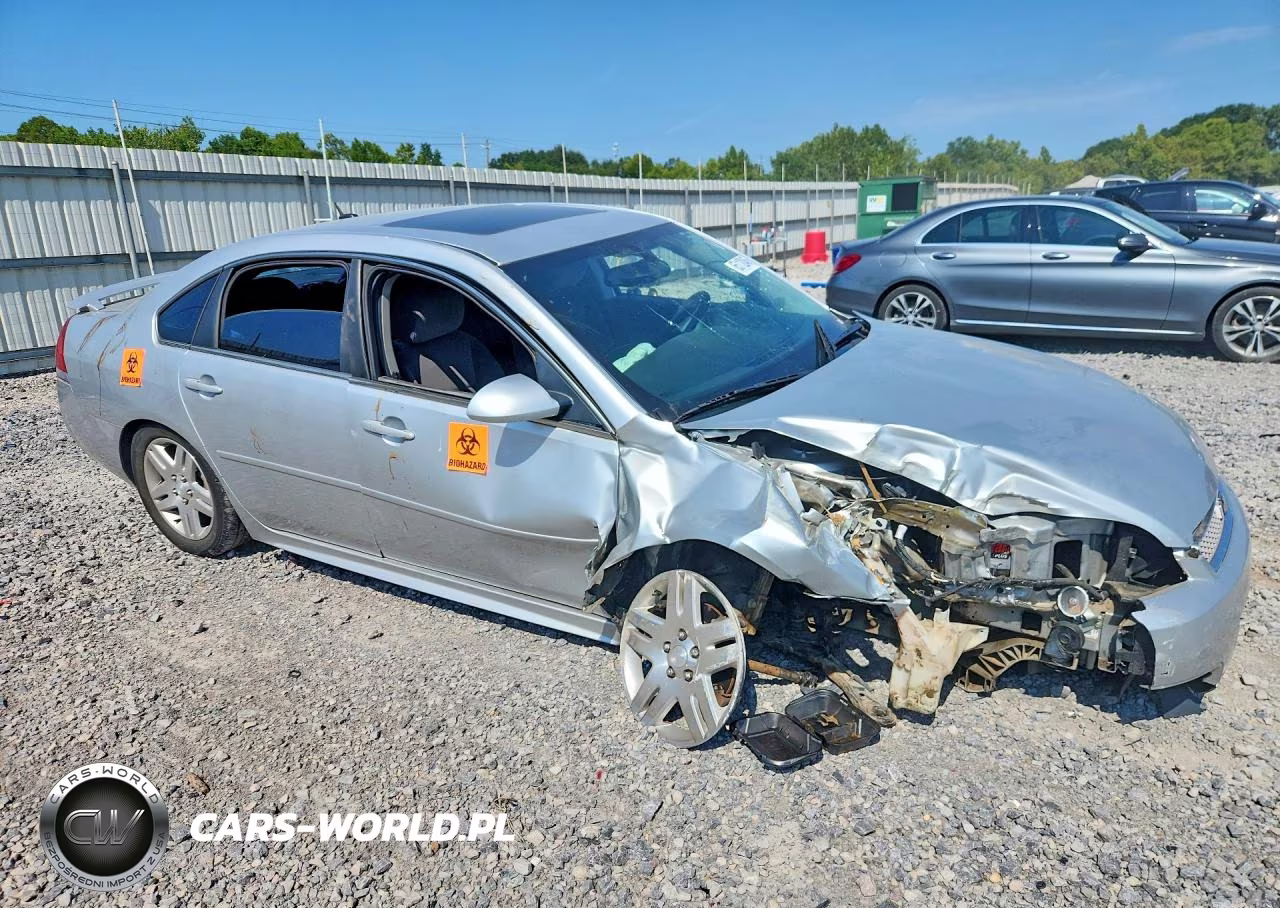 2012 Chevrolet Impala Lt VIN:2G1WG5E36C1228818 - 4