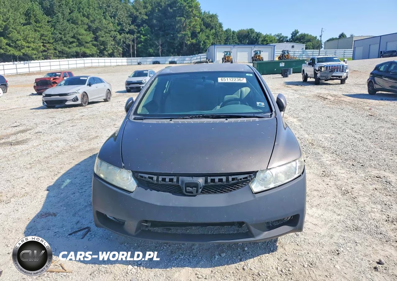 2010 Honda Civic Lx VIN:2HGFA1F58AH575011 - 5
