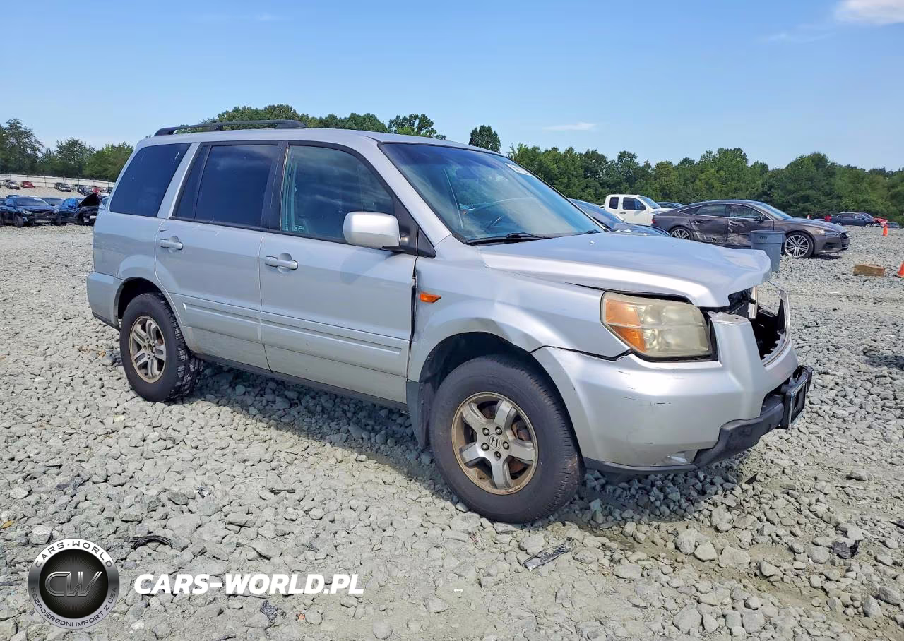 2007 Honda Pilot Exl VIN:2HKYF18797H536399 - 4