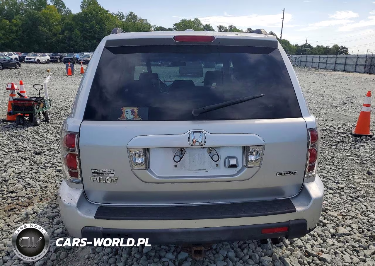 2007 Honda Pilot Exl VIN:2HKYF18797H536399 - 6