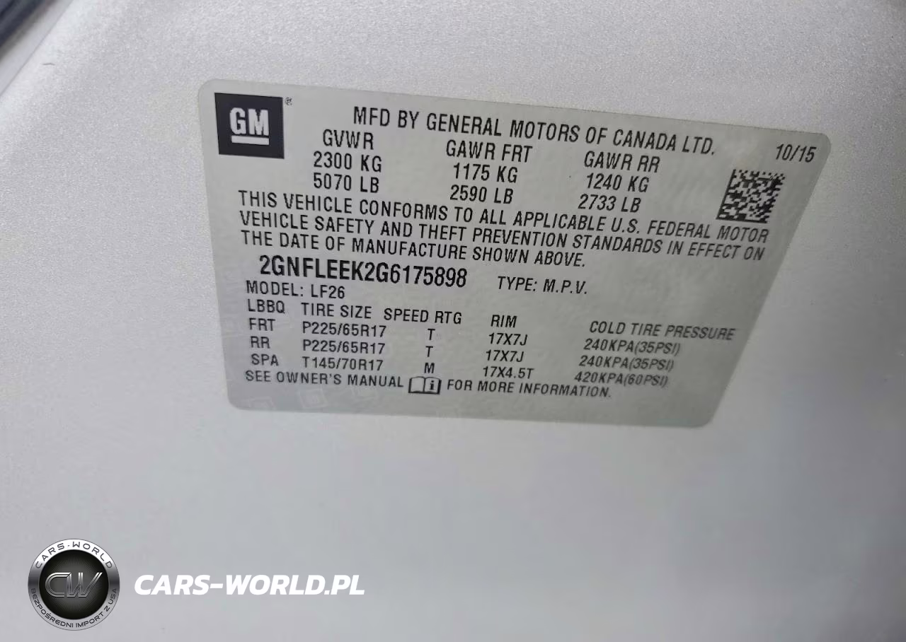 2016 Chevrolet Equinox Ls VIN:2GNFLEEK2G6175898 - 13
