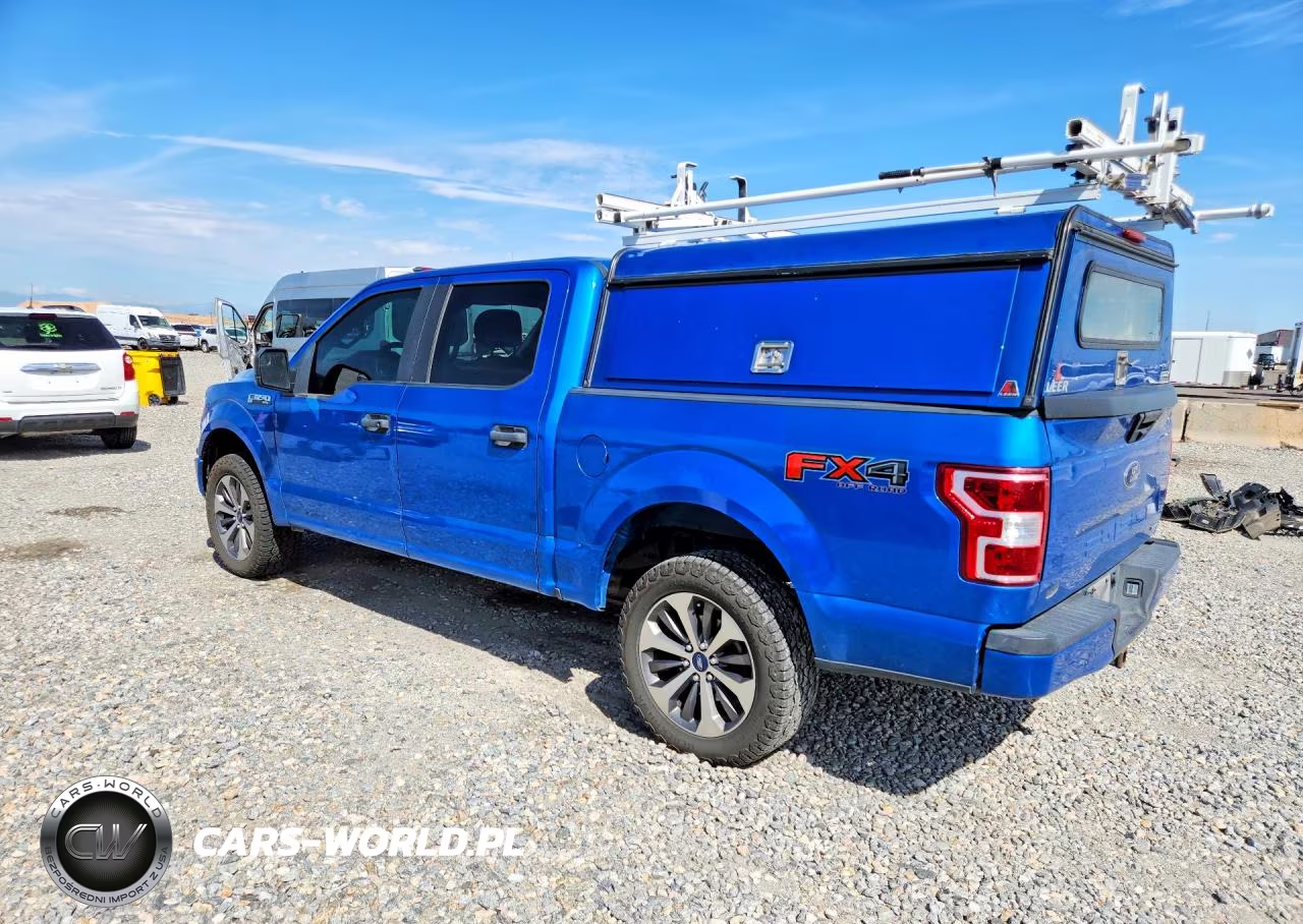2019 Ford F150 Supercrew VIN:1FTEW1E48KKE63677 - 2