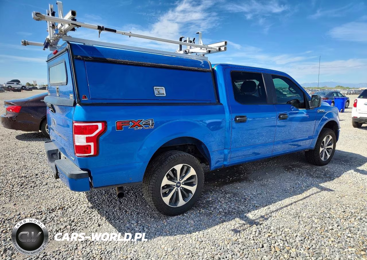2019 Ford F150 Supercrew VIN:1FTEW1E48KKE63677 - 3