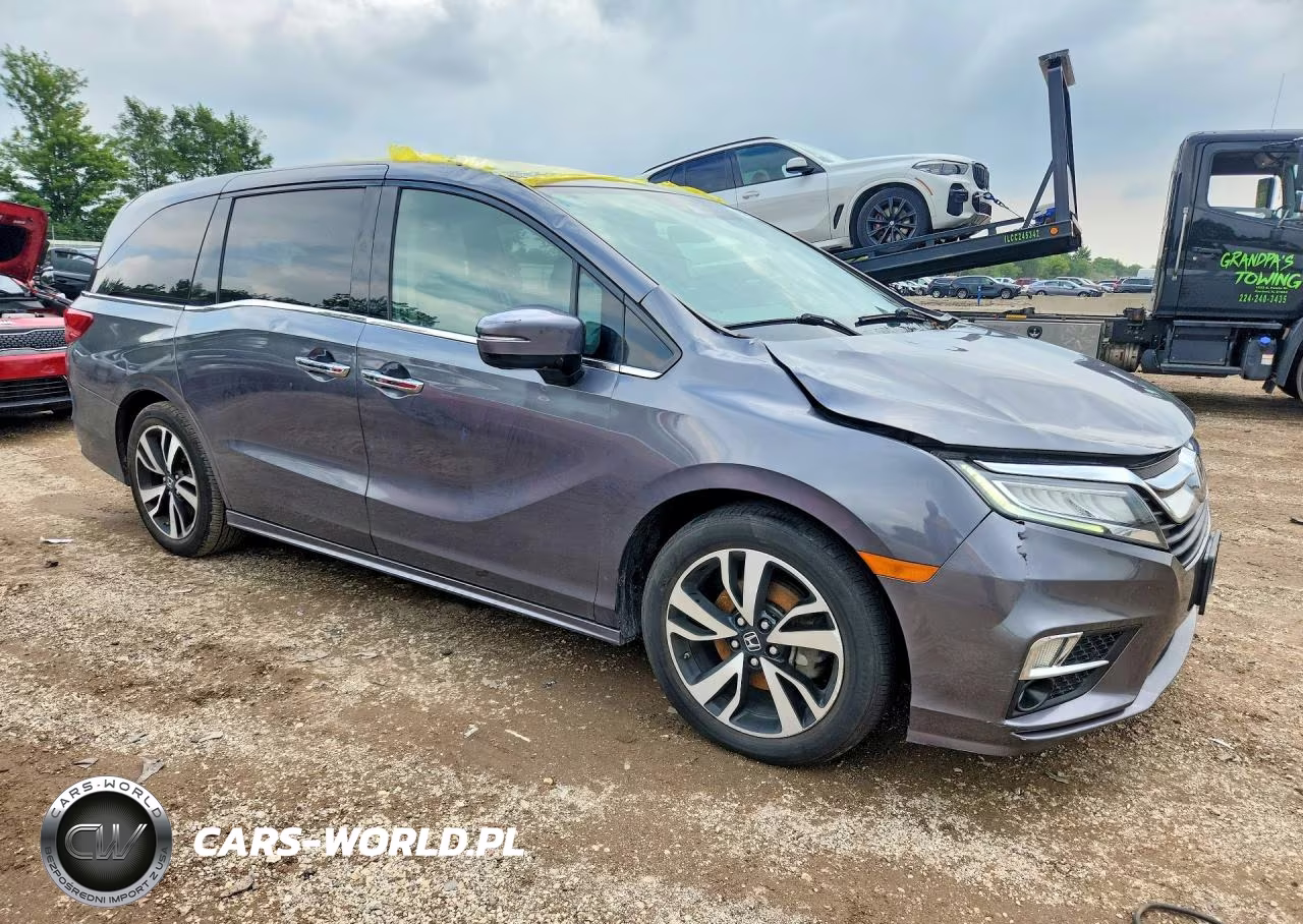 2019 Honda Odyssey Elite VIN:5FNRL6H91KB038023 - 4