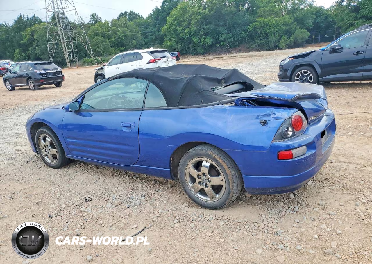 2005 Mitsubishi Eclipse Spyder Gs VIN:4A3AE45GX5E043383 - 2
