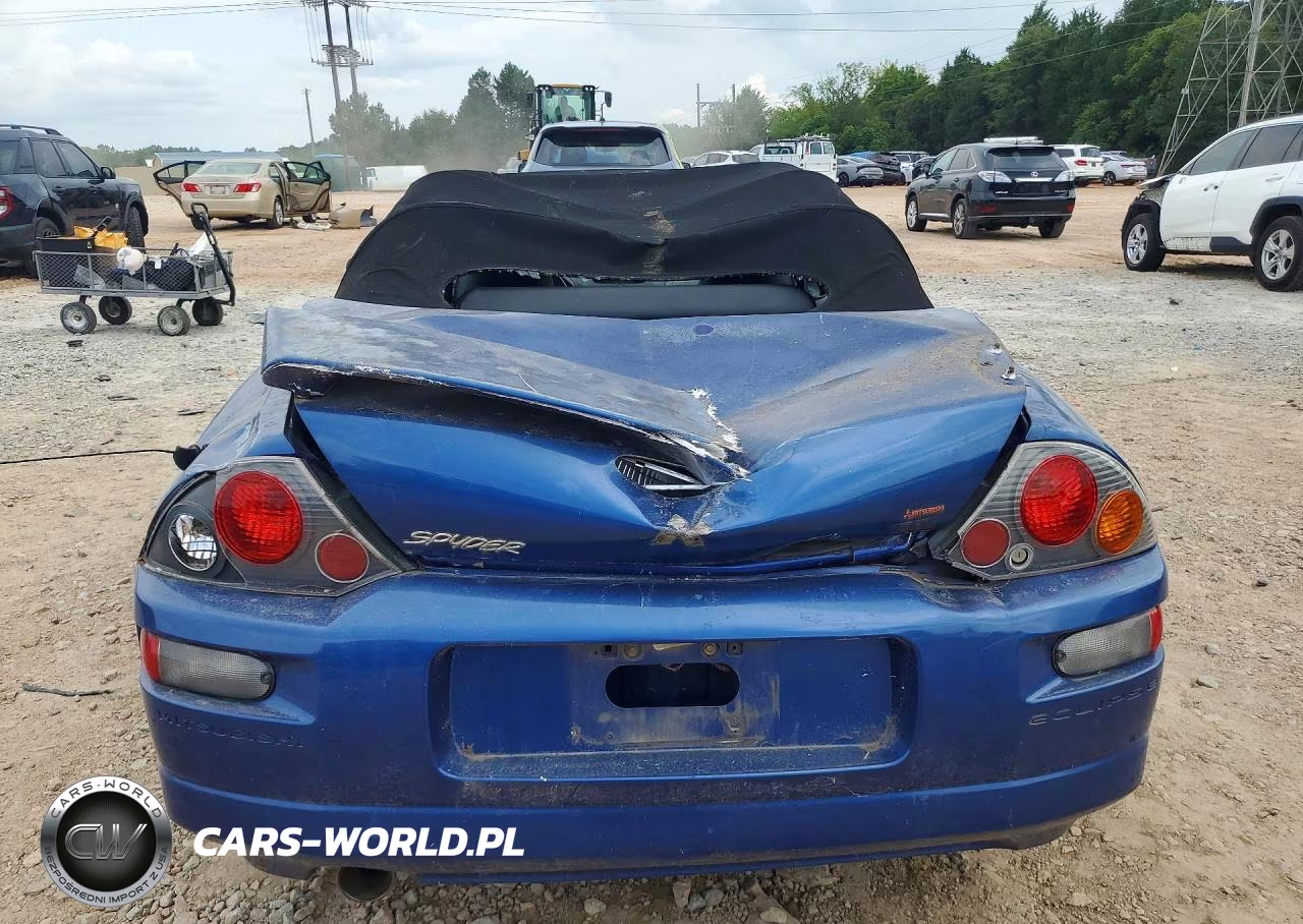 2005 Mitsubishi Eclipse Spyder Gs VIN:4A3AE45GX5E043383 - 6