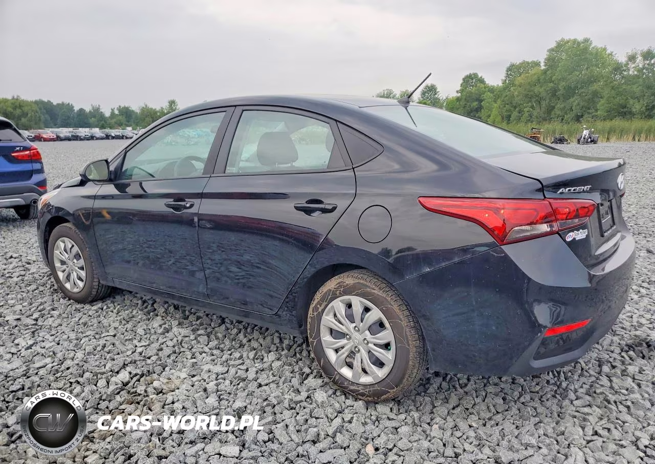 2022 Hyundai Accent Se VIN:3KPC24A69NE177985 - 2
