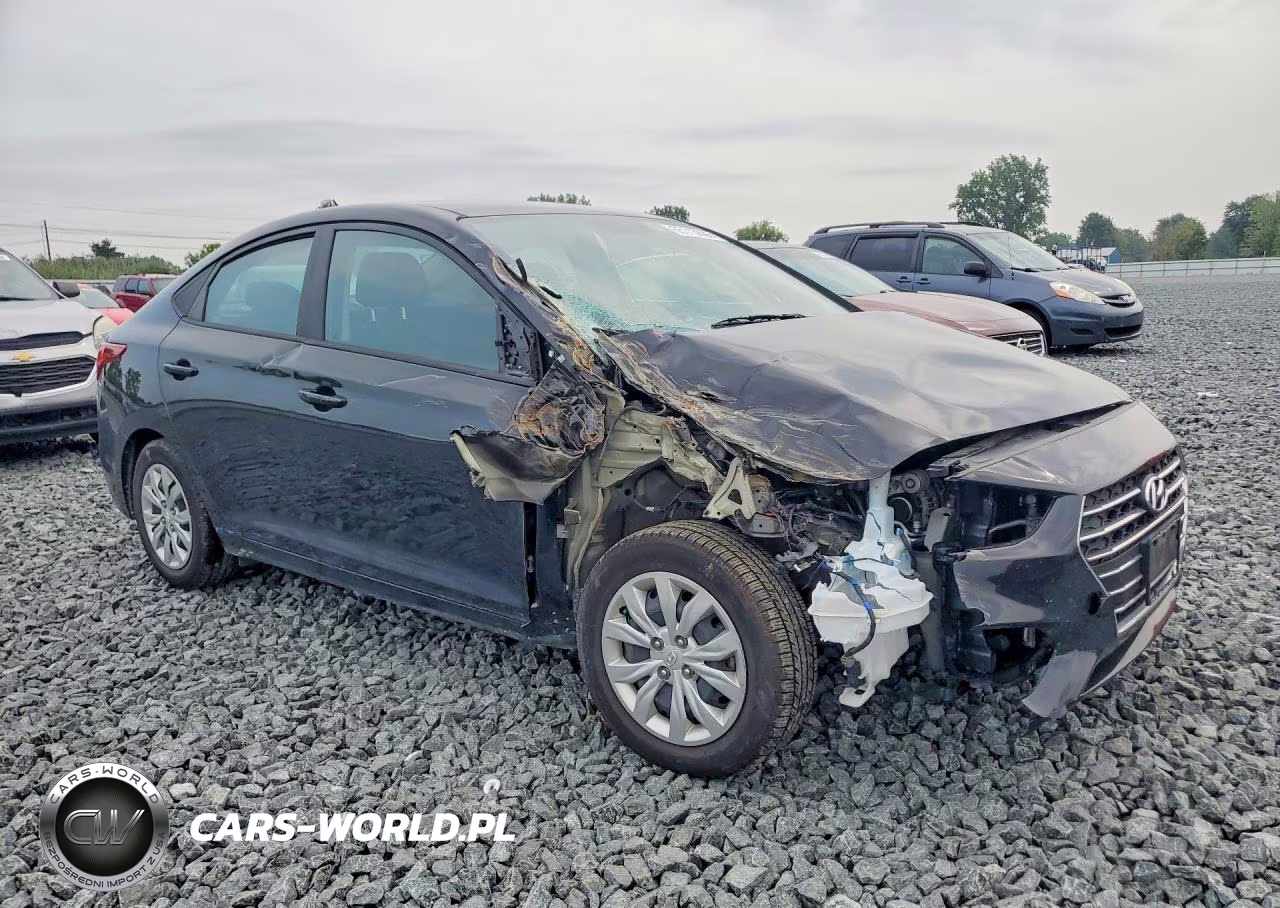 2022 Hyundai Accent Se VIN:3KPC24A69NE177985 - 4