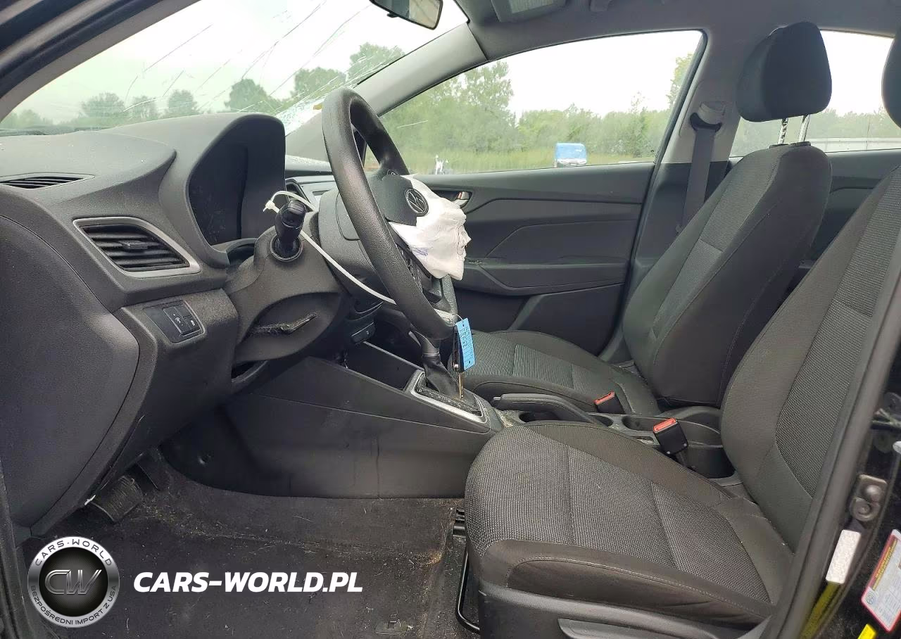 2022 Hyundai Accent Se VIN:3KPC24A69NE177985 - 7