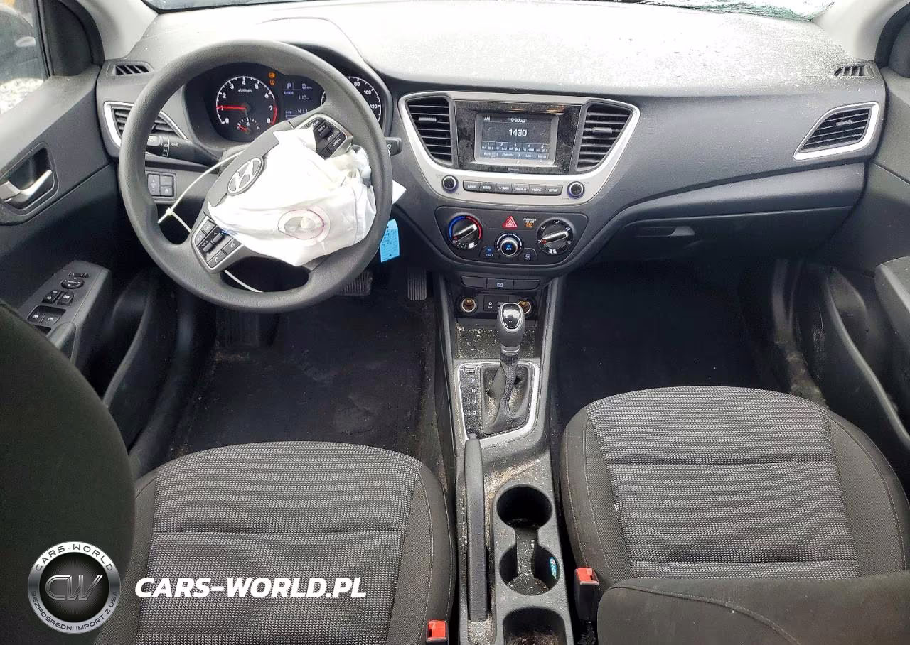 2022 Hyundai Accent Se VIN:3KPC24A69NE177985 - 8