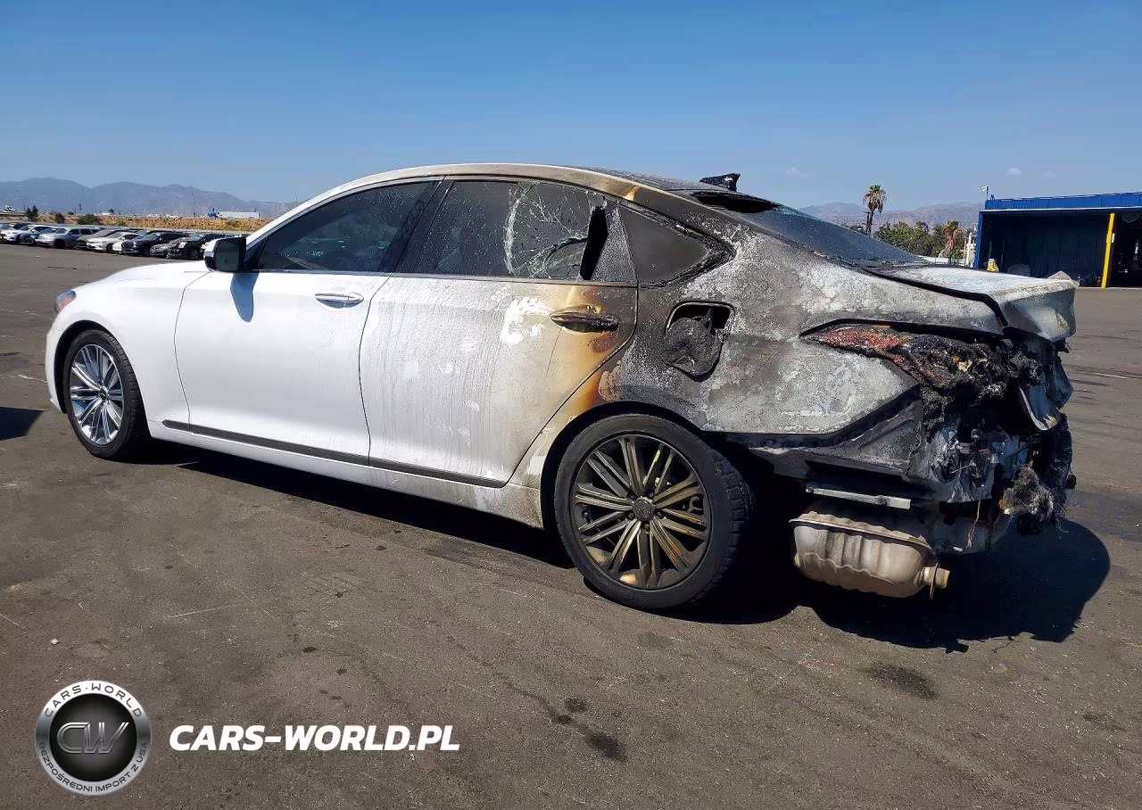 2018 Genesis G80 3.8 VIN:KMHGN4JE0JU234422 - 2