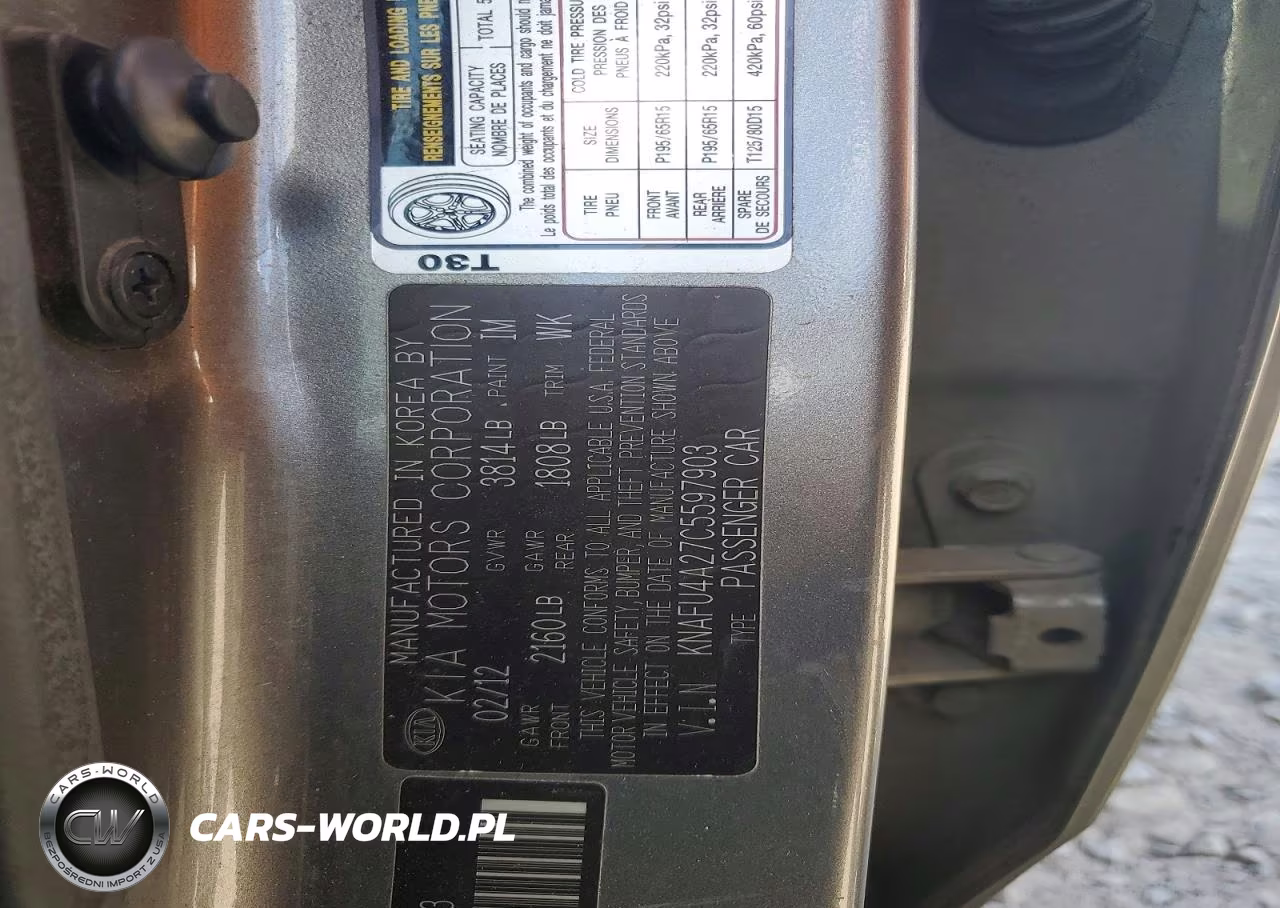 2012 Kia Forte Ex VIN:KNAFU4A27C5597903 - 12