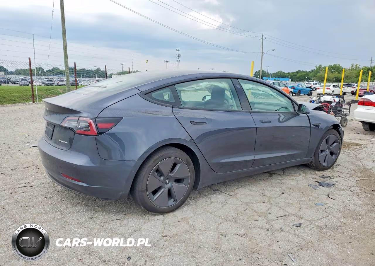 2022 Tesla Model 3 VIN:5YJ3E1EB1NF206807 - 3