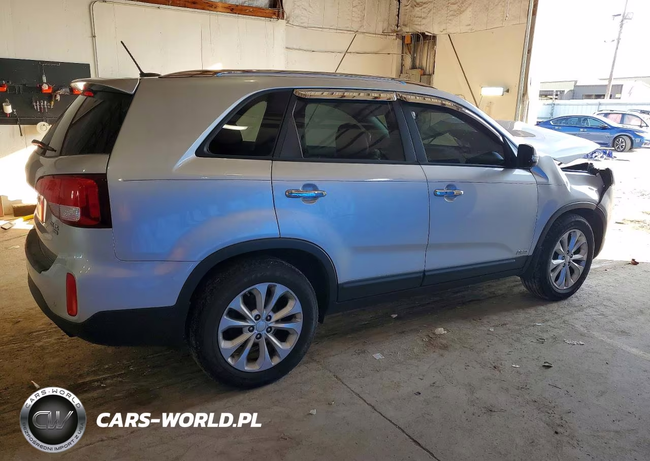 2014 Kia Sorento Ex V6 VIN:5XYKUDA70EG524895 - 3