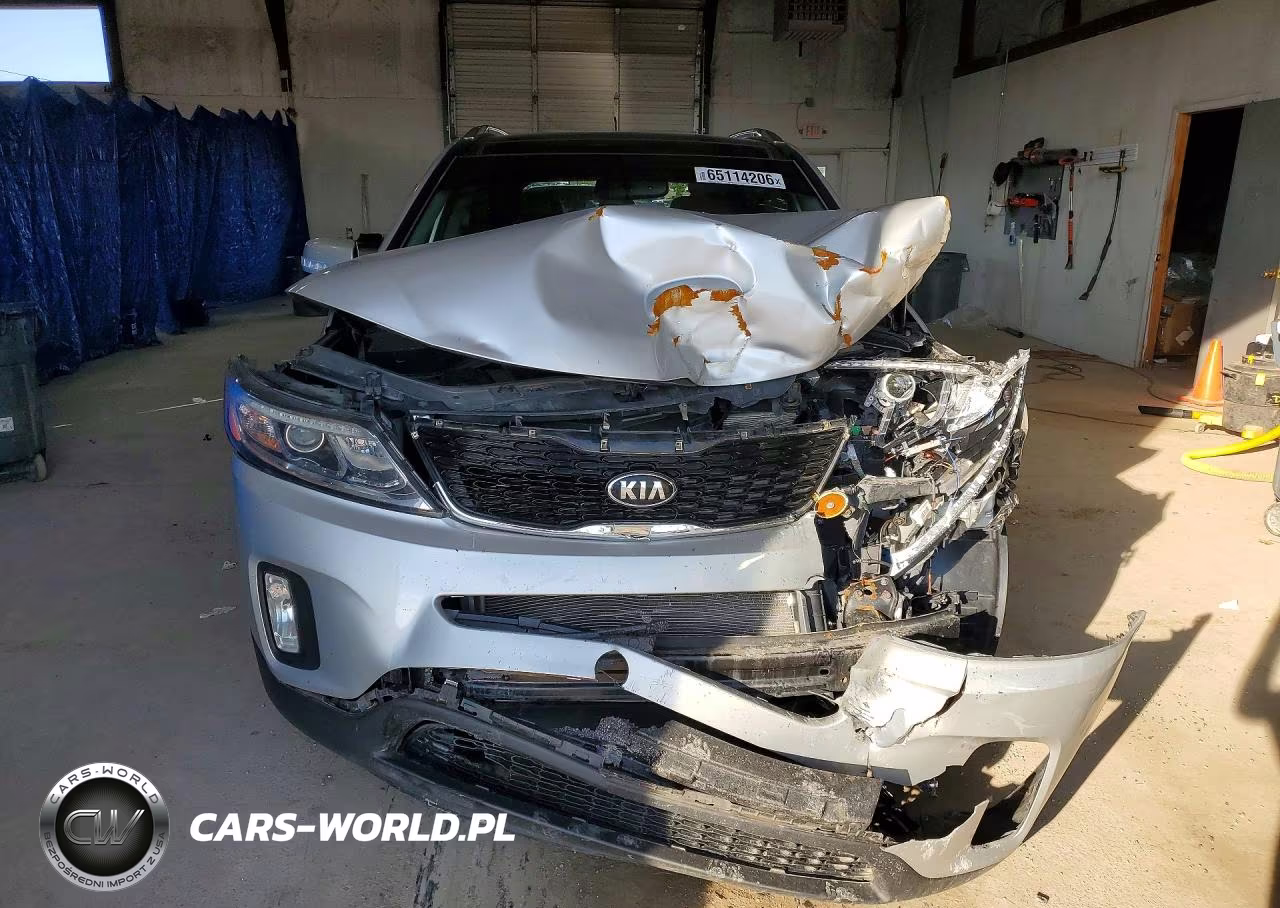 2014 Kia Sorento Ex V6 VIN:5XYKUDA70EG524895 - 5