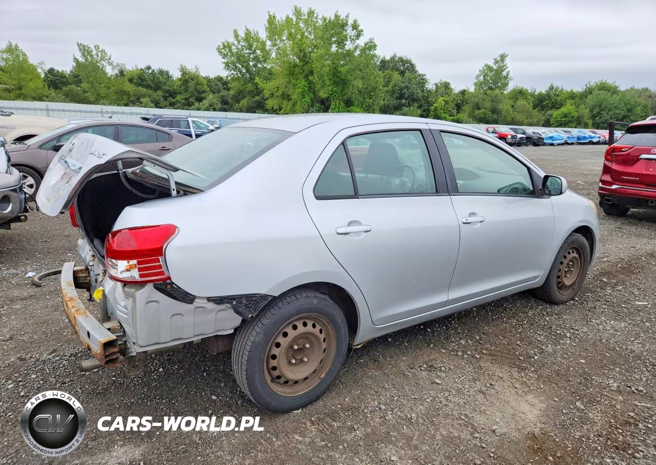 2012 Toyota Yaris Fleet VIN:JTDBT4K31C1419861 - 3