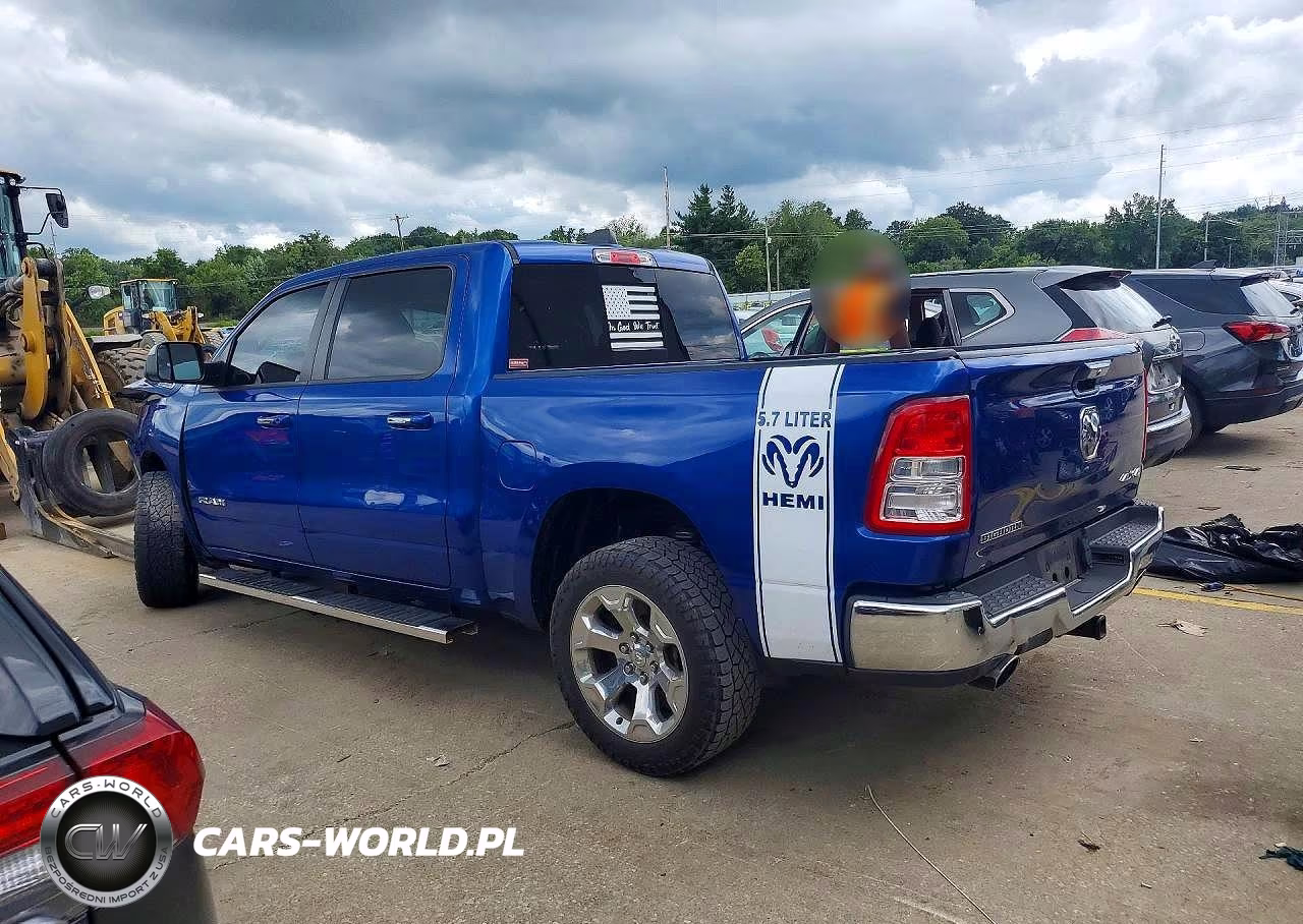 2019 Ram 1500 Big Horn-Lone Star VIN:1C6SRFFT9KN837782 - 2