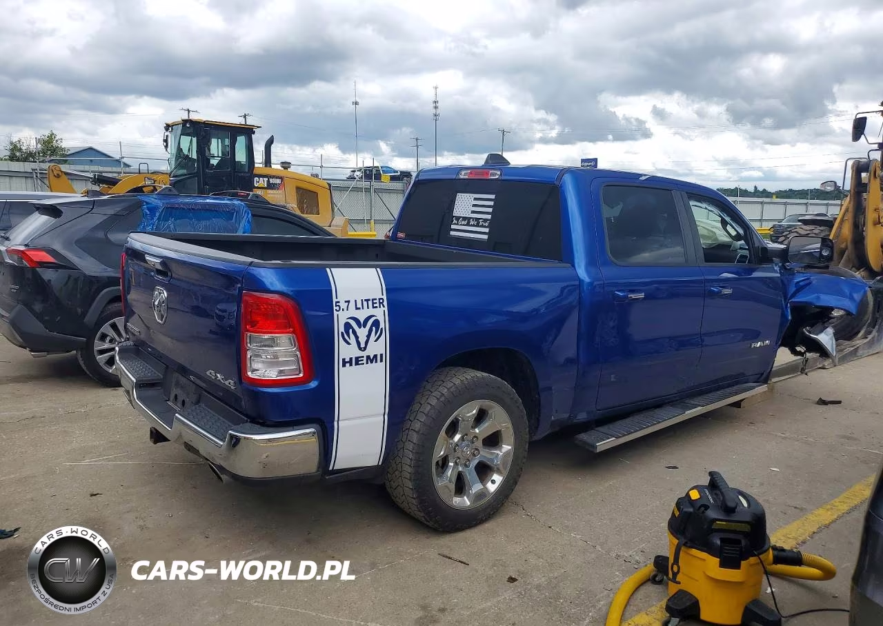 2019 Ram 1500 Big Horn-Lone Star VIN:1C6SRFFT9KN837782 - 3