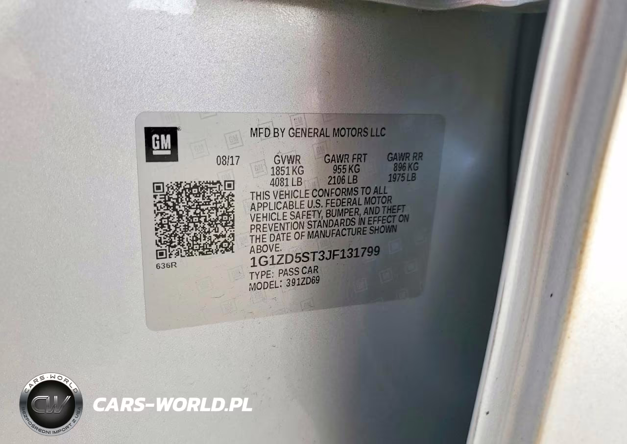 2018 Chevrolet Malibu Lt VIN:1G1ZD5ST3JF131799 - 12