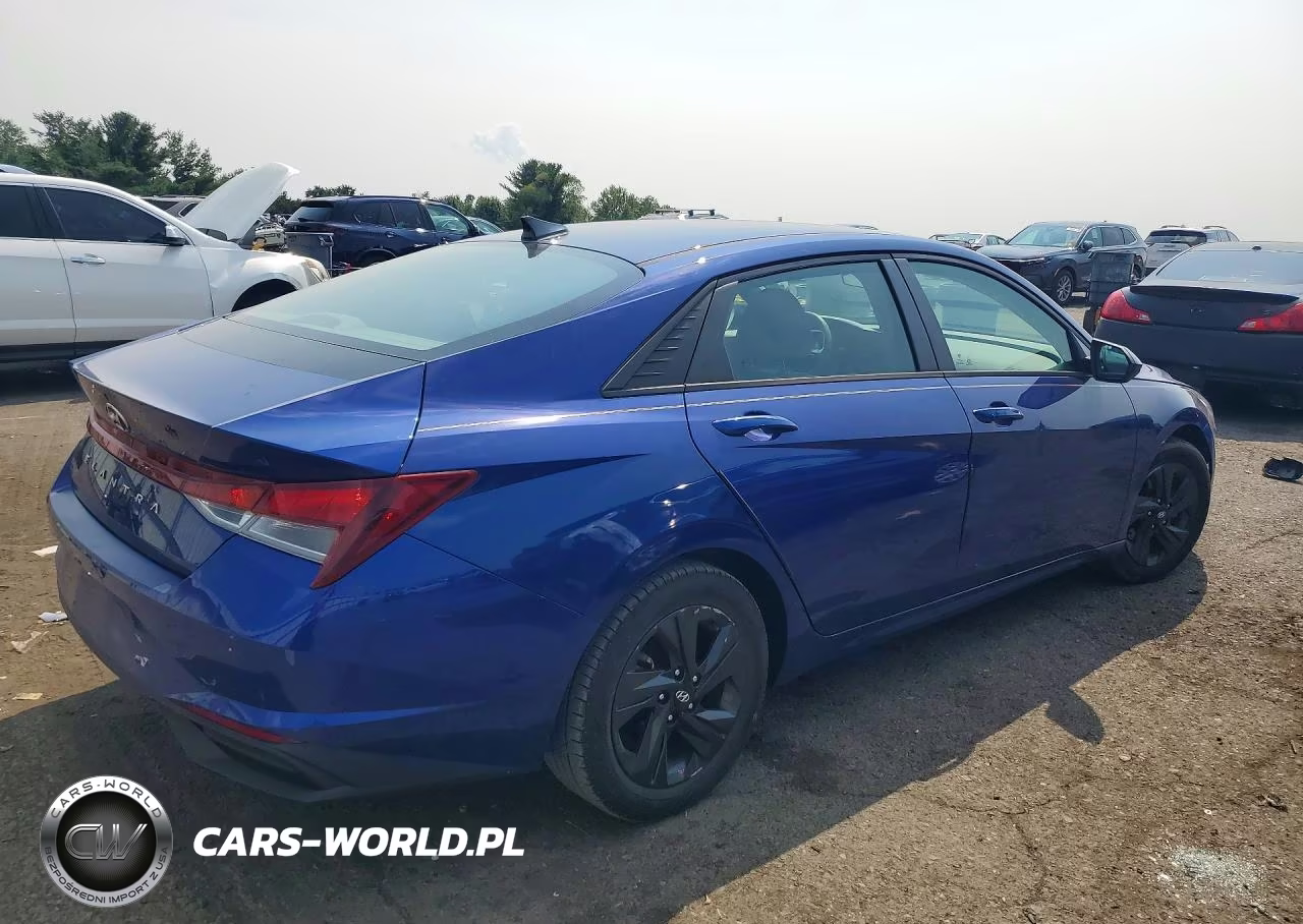 2021 Hyundai Elantra Sel VIN:5NPLM4AGXMH044150 - 3