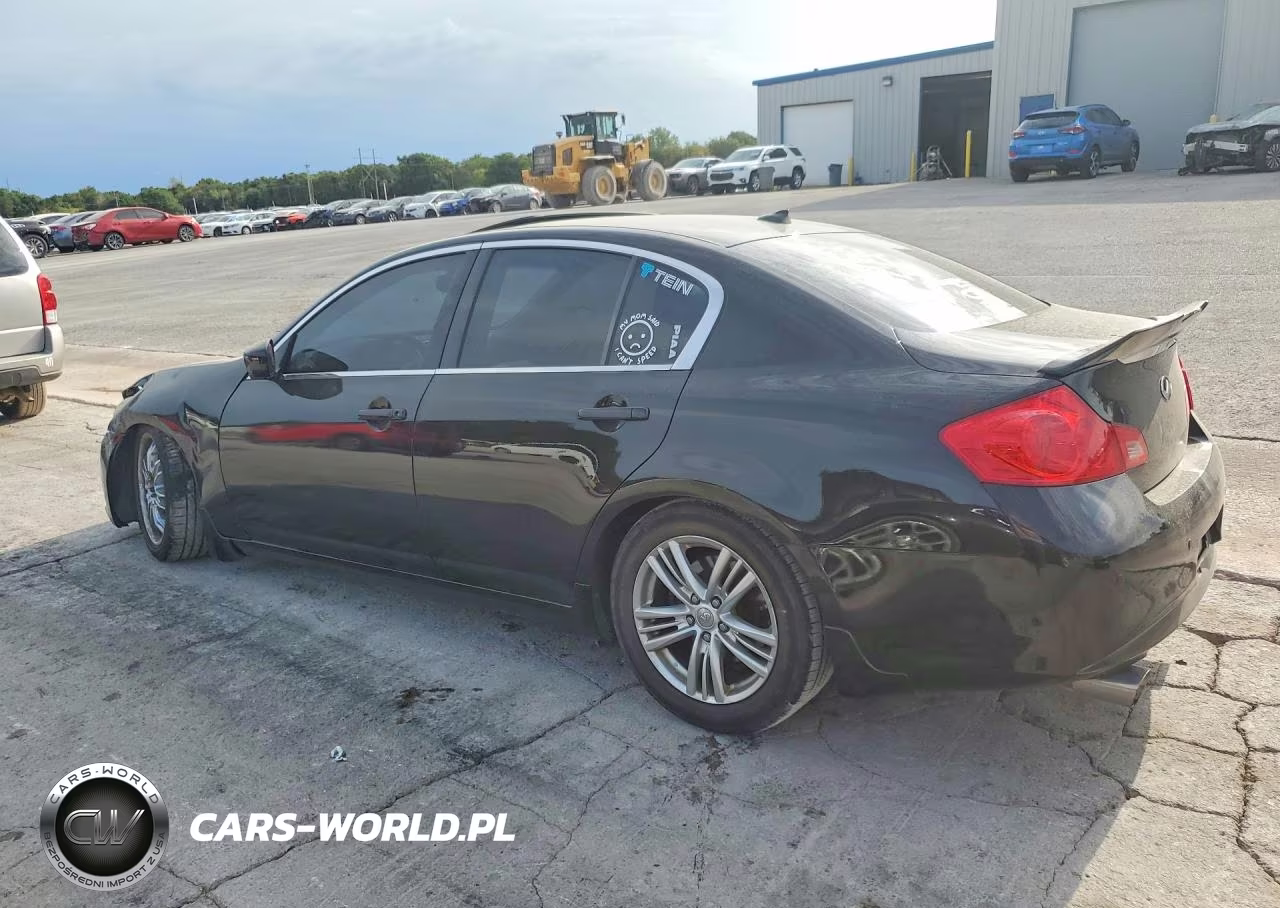 2013 INFINITI G37X VIN:JN1CV6AR5DM354595 - 2