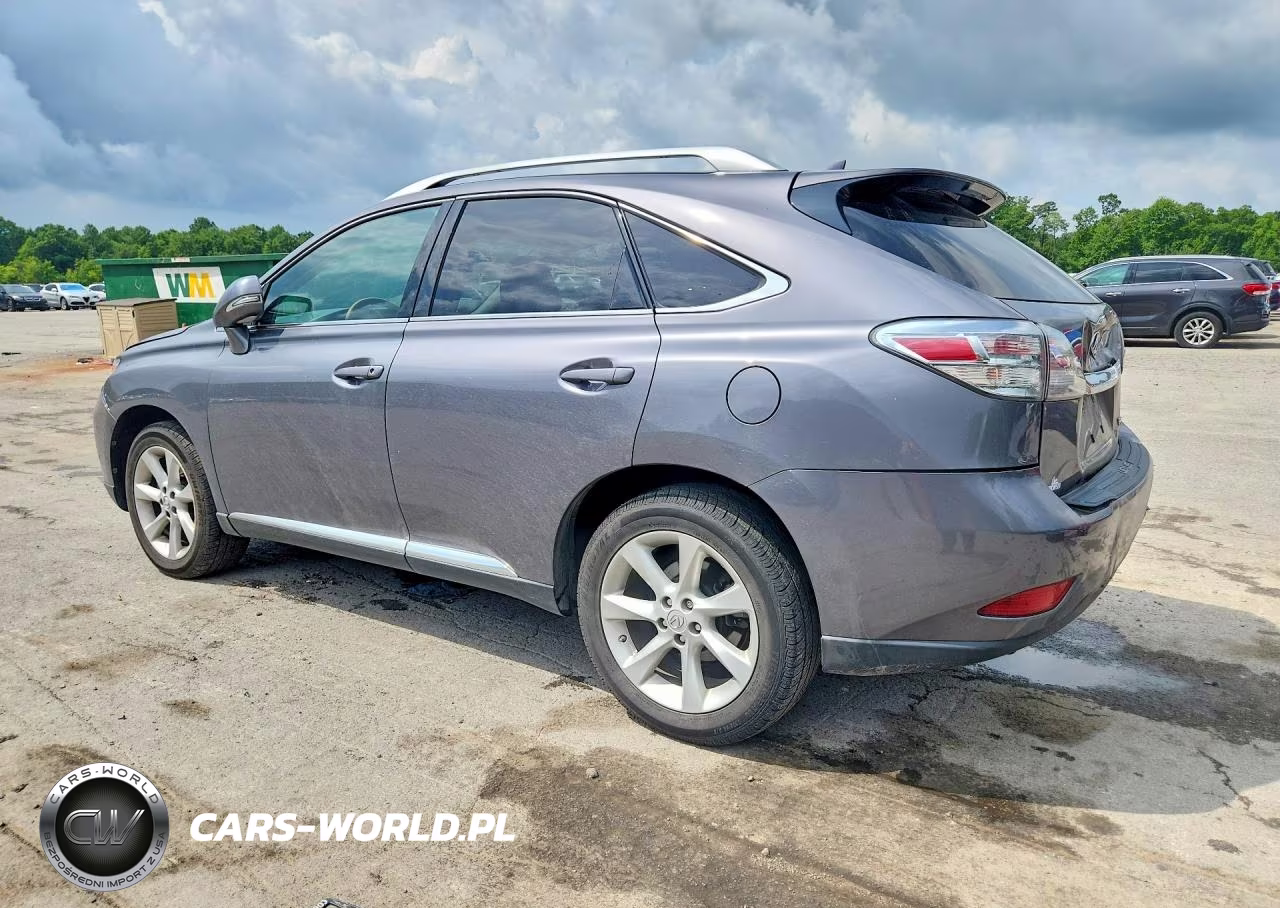2012 Lexus Rx 350 VIN:2T2ZK1BA0CC071282 - 2