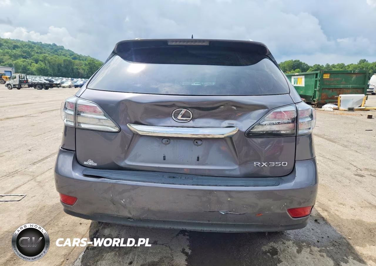 2012 Lexus Rx 350 VIN:2T2ZK1BA0CC071282 - 6
